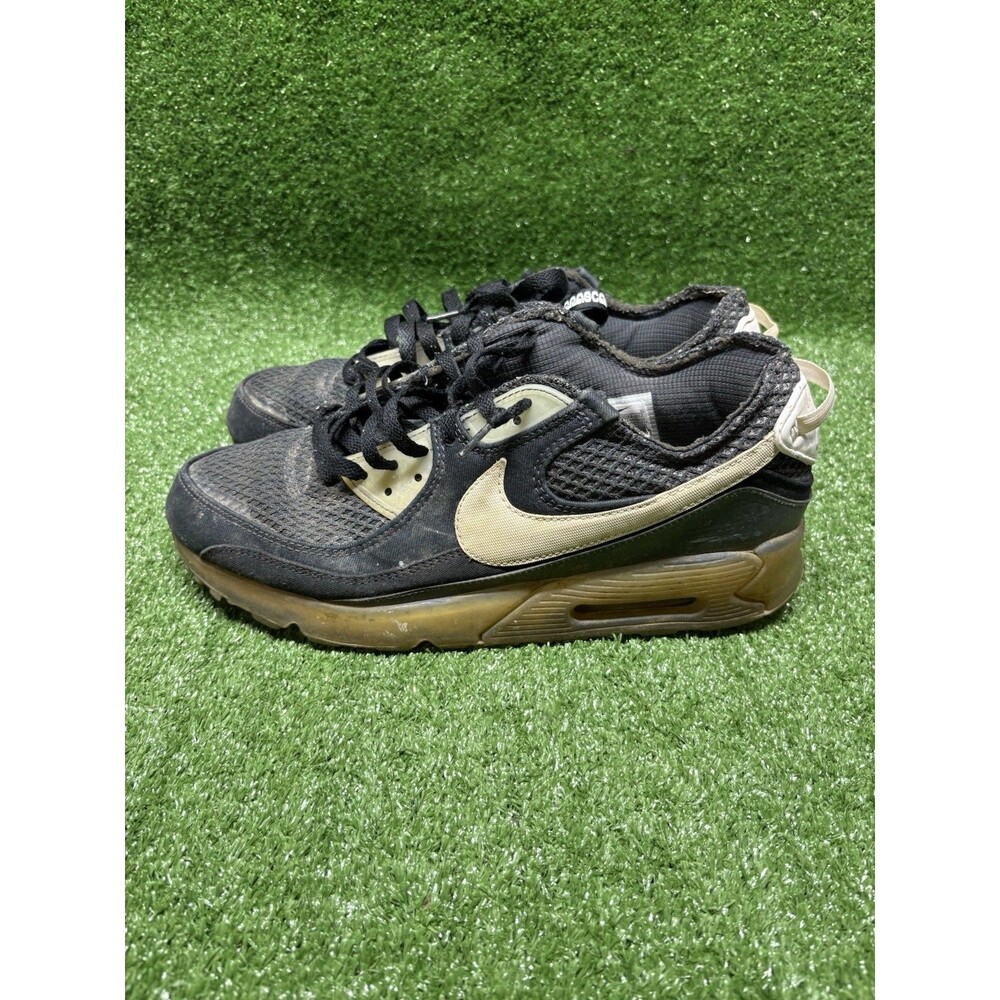 Size 12 Nike Air Max Terrascape 90 Crater Foam Black White Sneakers DM0033-002